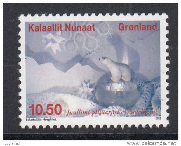 Greenland MNH 2013 10.50k Polar Bear, Christmas Decorations - Christmas - Neufs