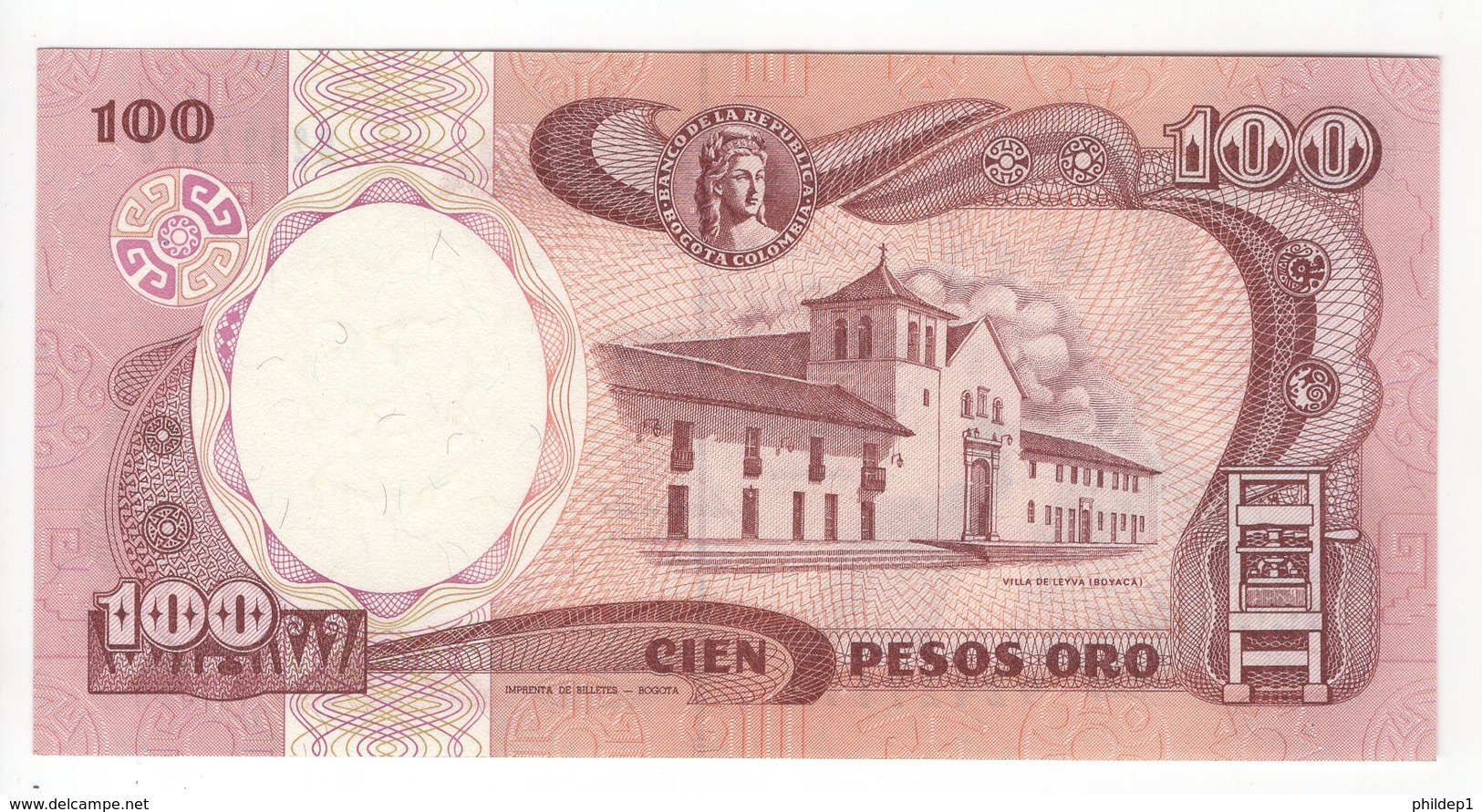 Colombie. 100 Pesos Oro. Pick N° 426e. UNC - Colombie