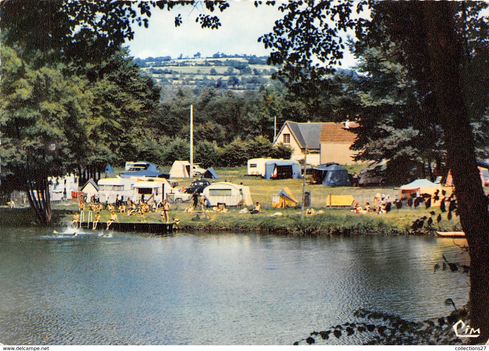 14-CLECY- SUISSE NORMANDE- LE CAMPING AU BOR DE L'ORNE - Clécy