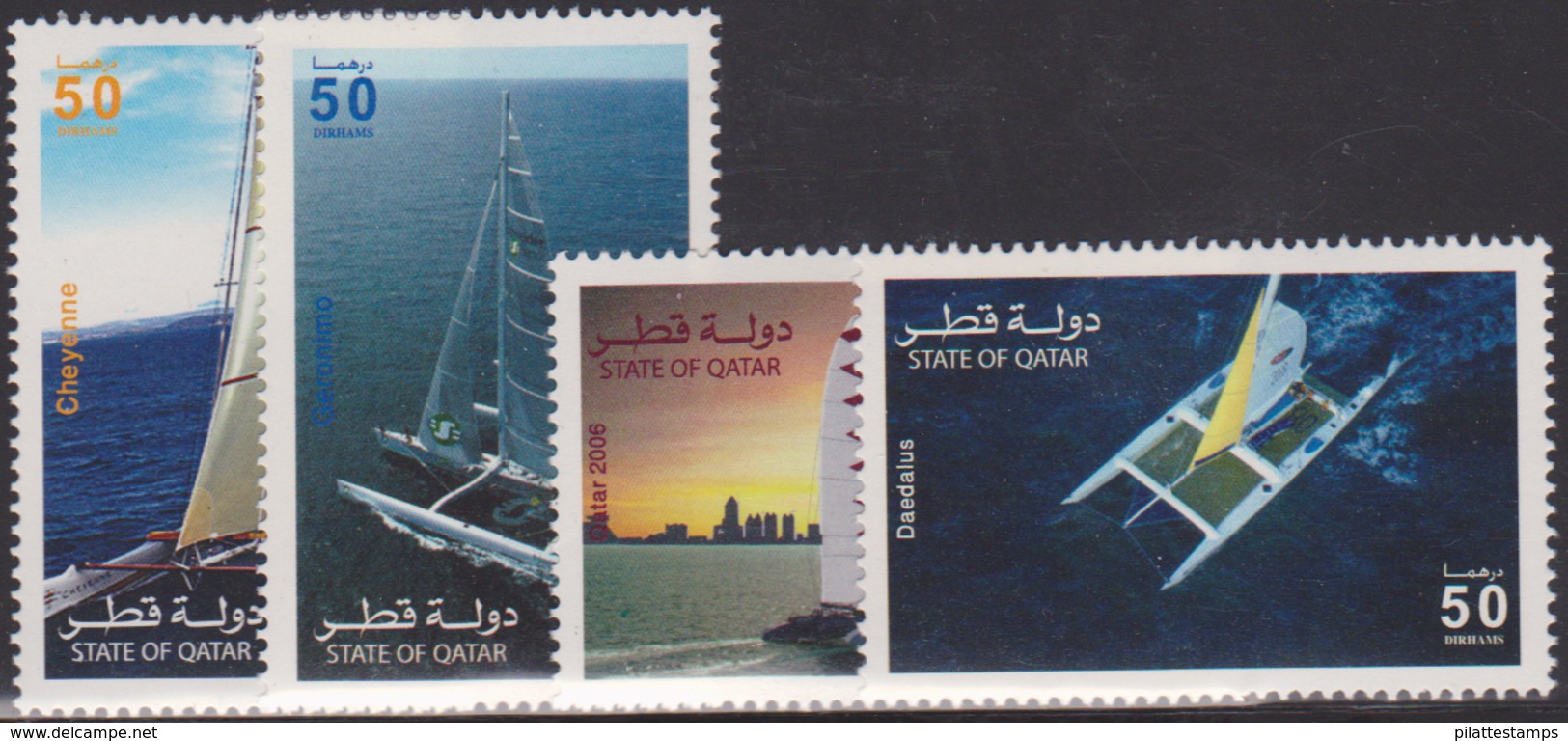 QATAR N° 897/900** BATEAUX - Qatar