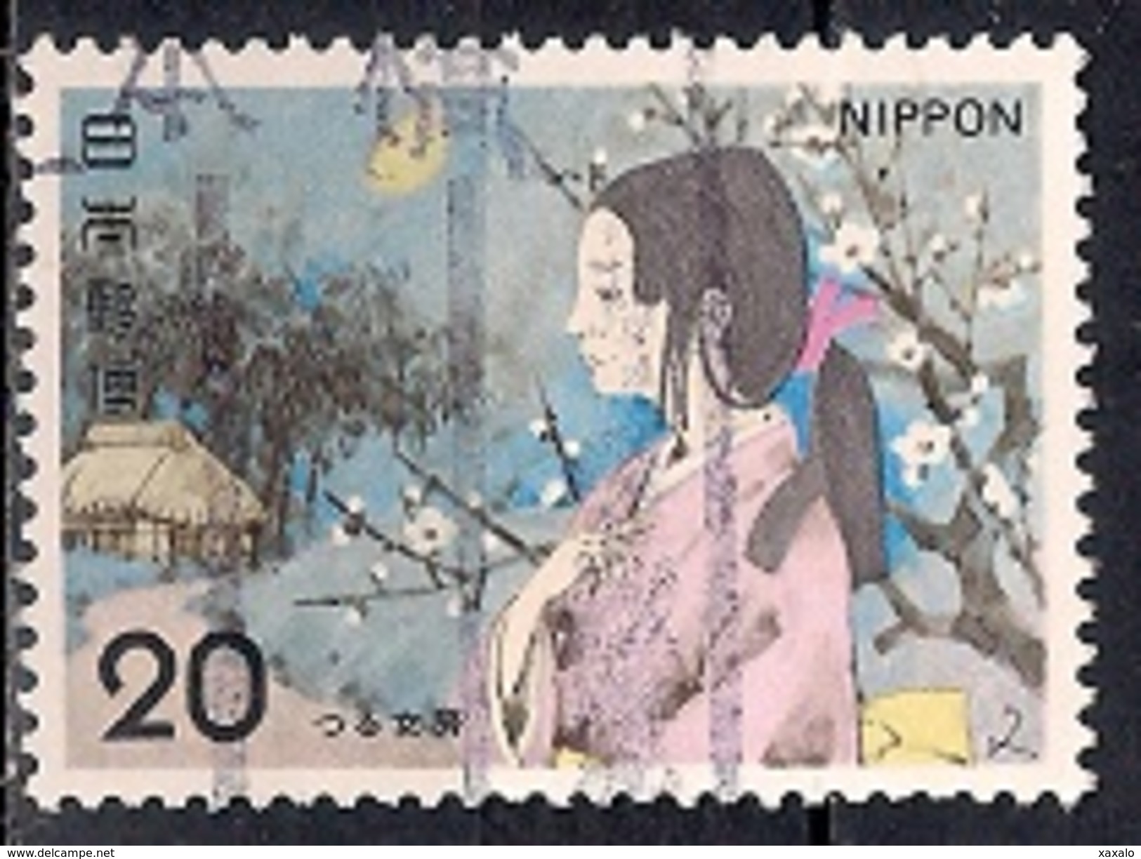 Japan 1974 - Japanese Folktales, Tsuru-Nyobo - Used Stamps