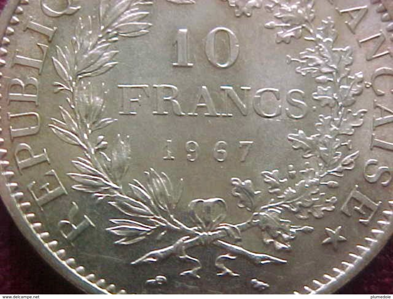 10 FRANCS 1967 Argent TYPE HERCULE  , TTB , SILVER COIN - Other & Unclassified