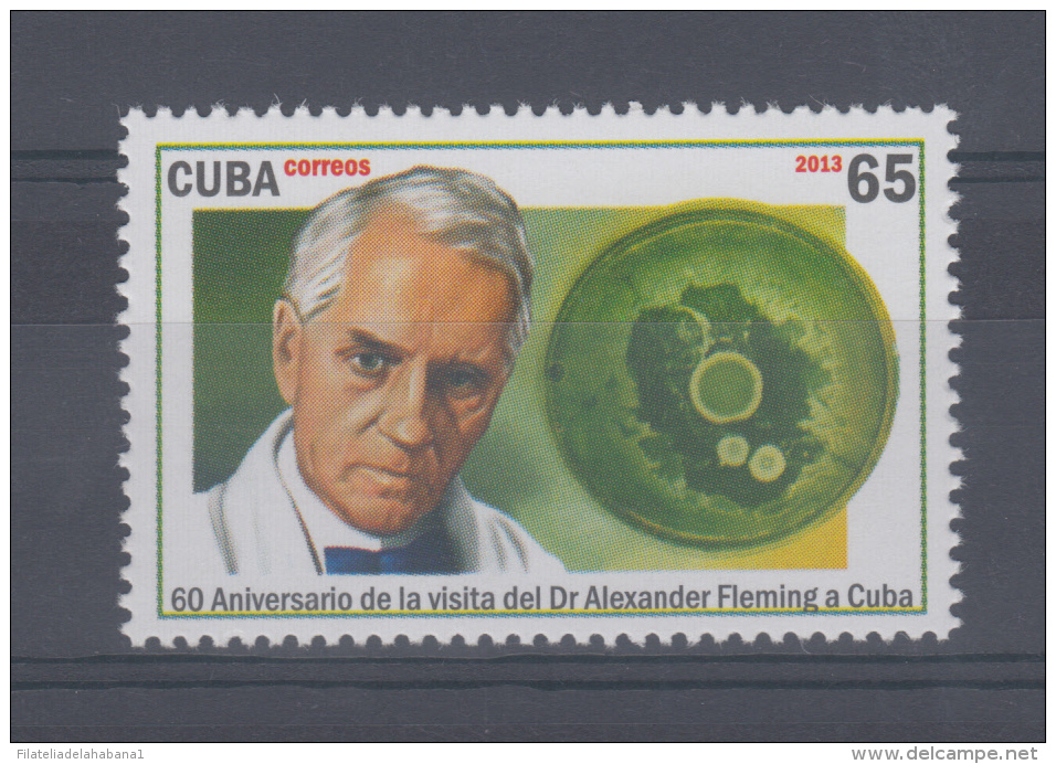 2013.64 CUBA  MNH ALEXANDER FLEMING MEDICINE MEDICINA PENICILINA - Neufs