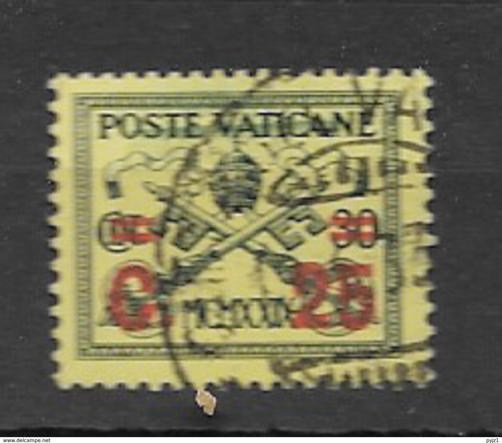 1931 USED Vaticano - Oblitérés