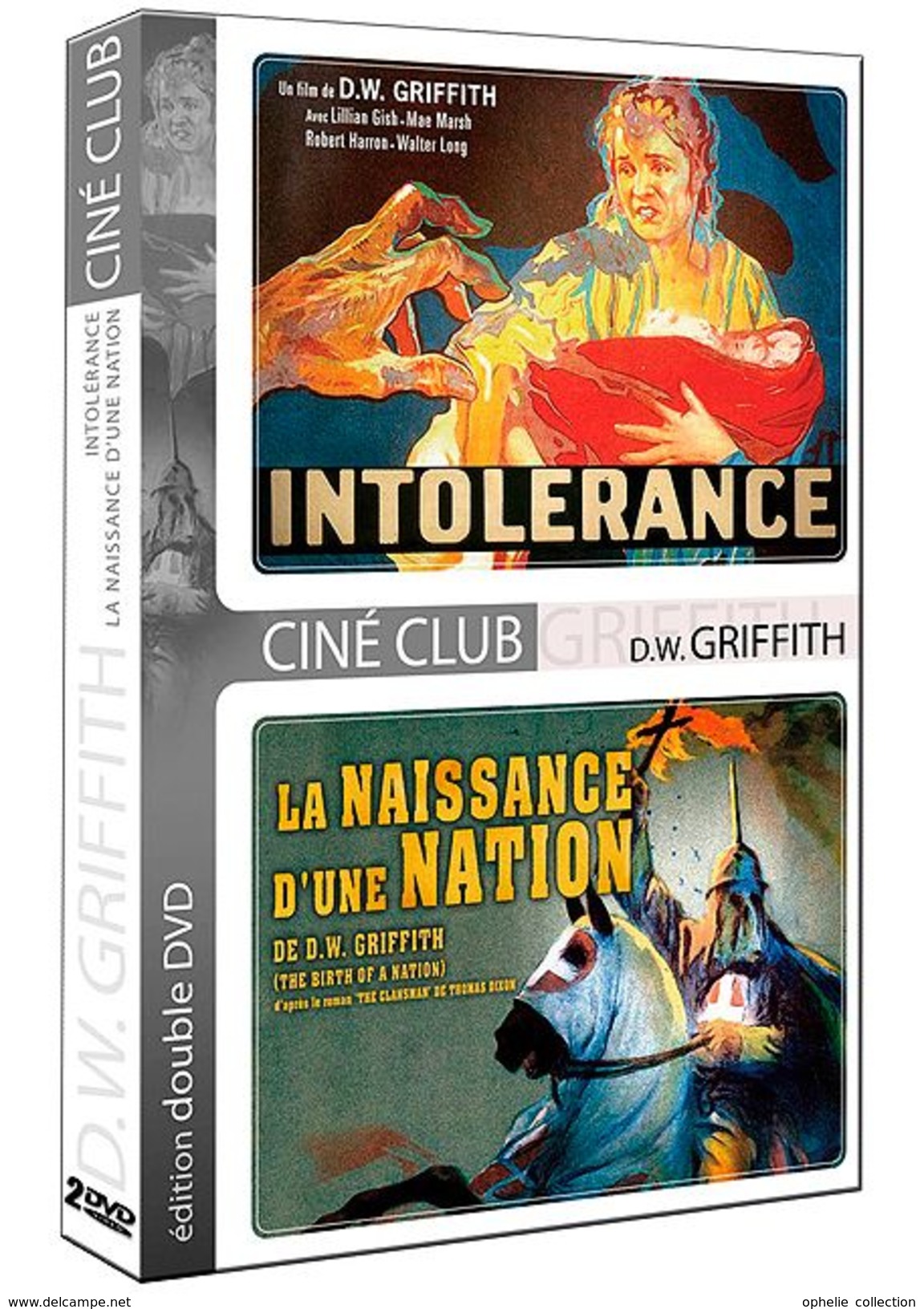Intolérance + Naissance D'une Nation - Pack D.W. Griffith - History