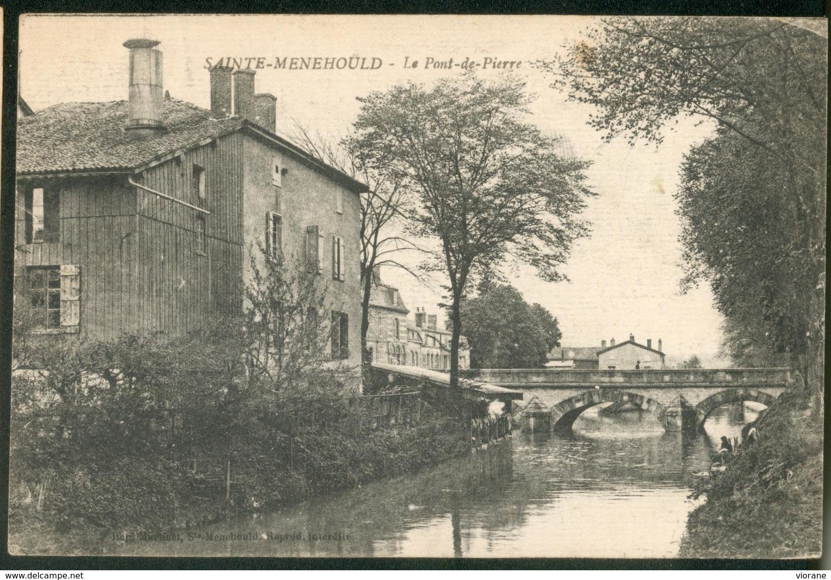 Le Pont De Pierre - Sainte-Menehould