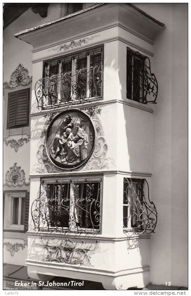 Autriche - St. Johann - Sculpture Architecture Fer Forgé - St. Johann In Tirol