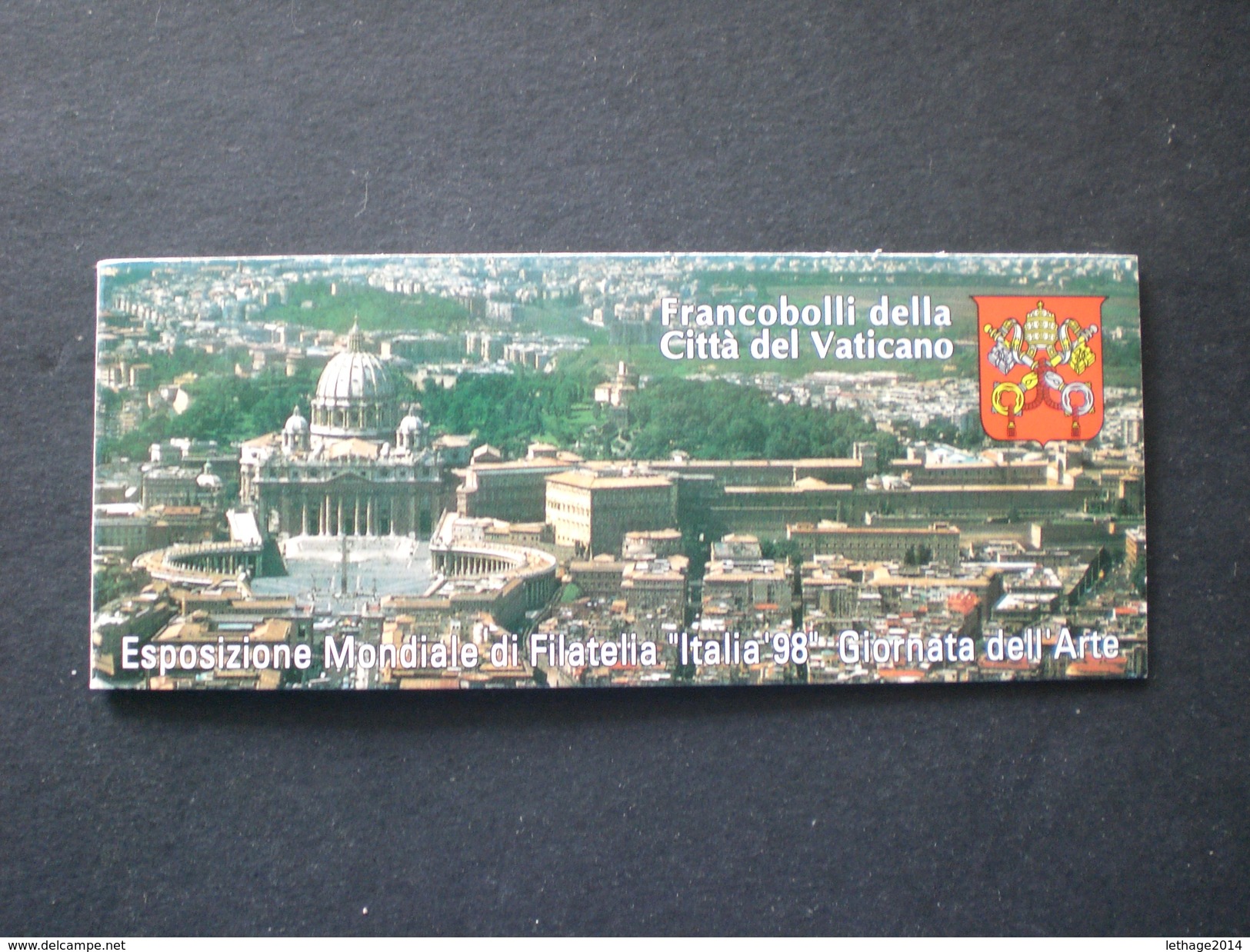 CITTA DEL VATICANO 1998 ESPOSIZIONE MONDIALE DI FILATELIA ITALIA 98 LIBRETTO MNH - Libretti