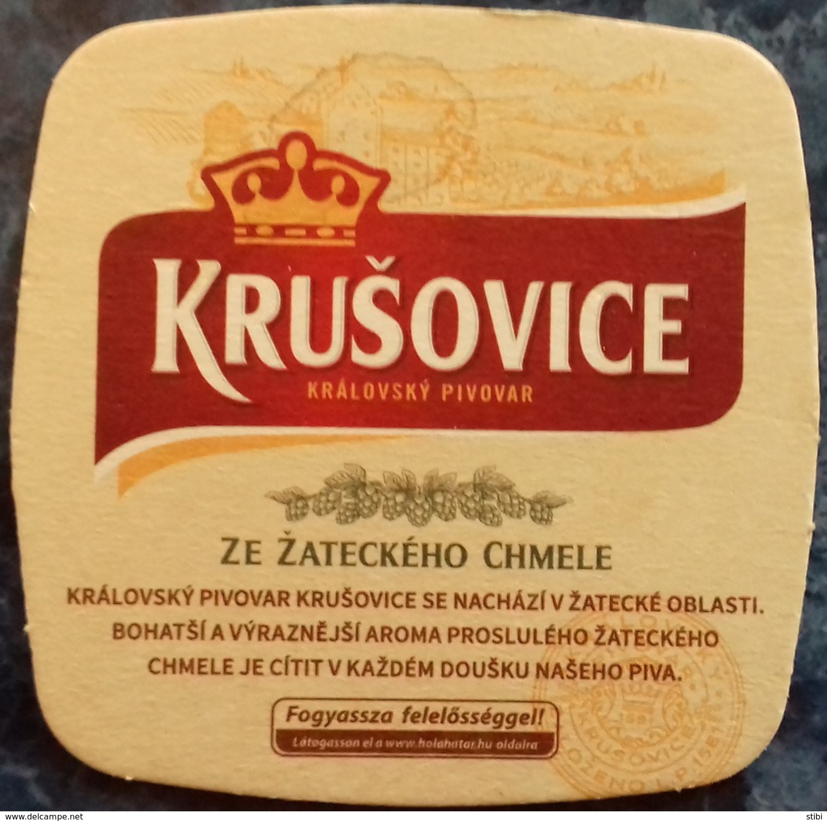 HUNGARY - BEER MATS - KRUSOVICE - Beer Mats