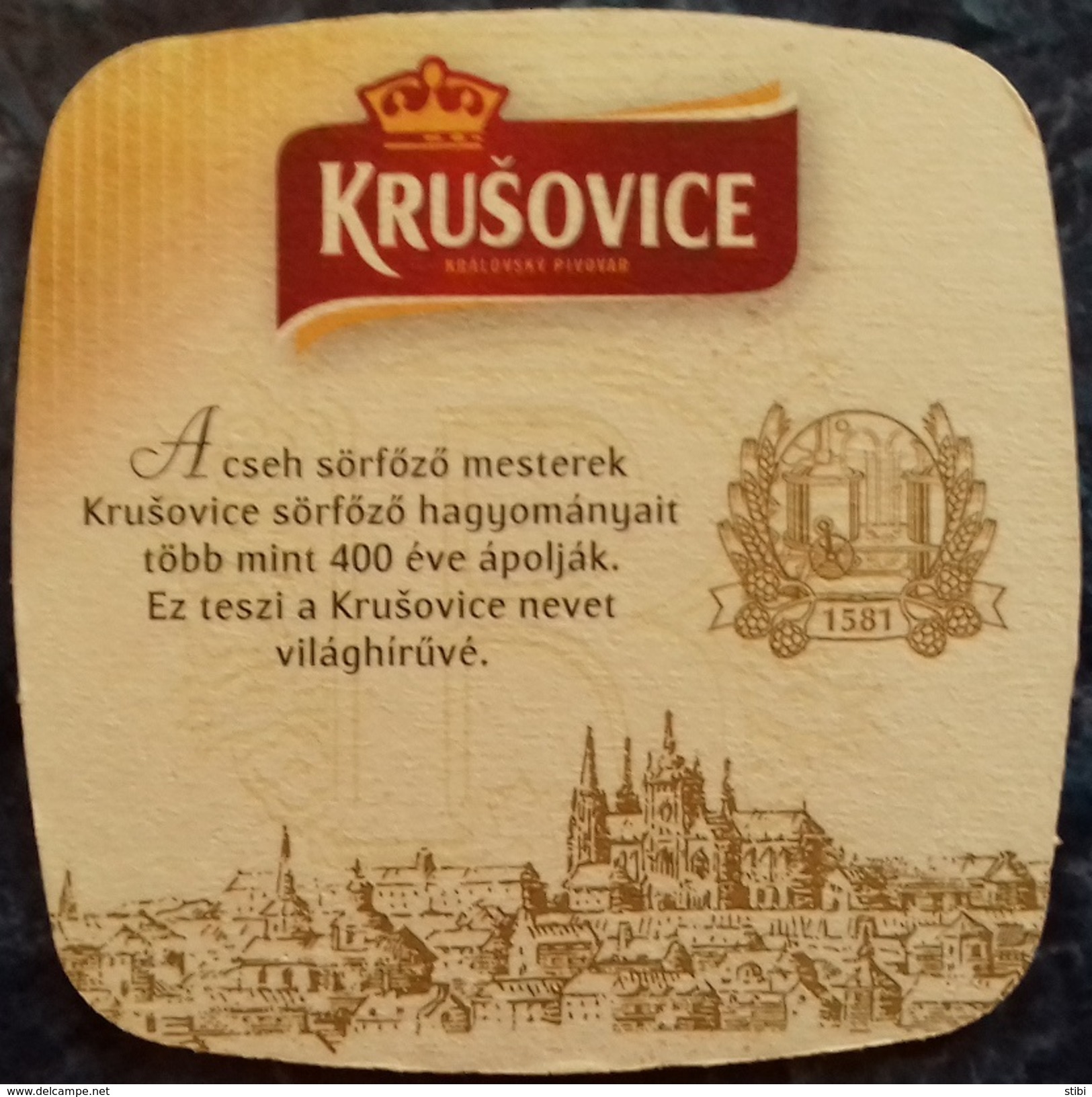 HUNGARY - BEER MATS - KRUSOVICE - Beer Mats