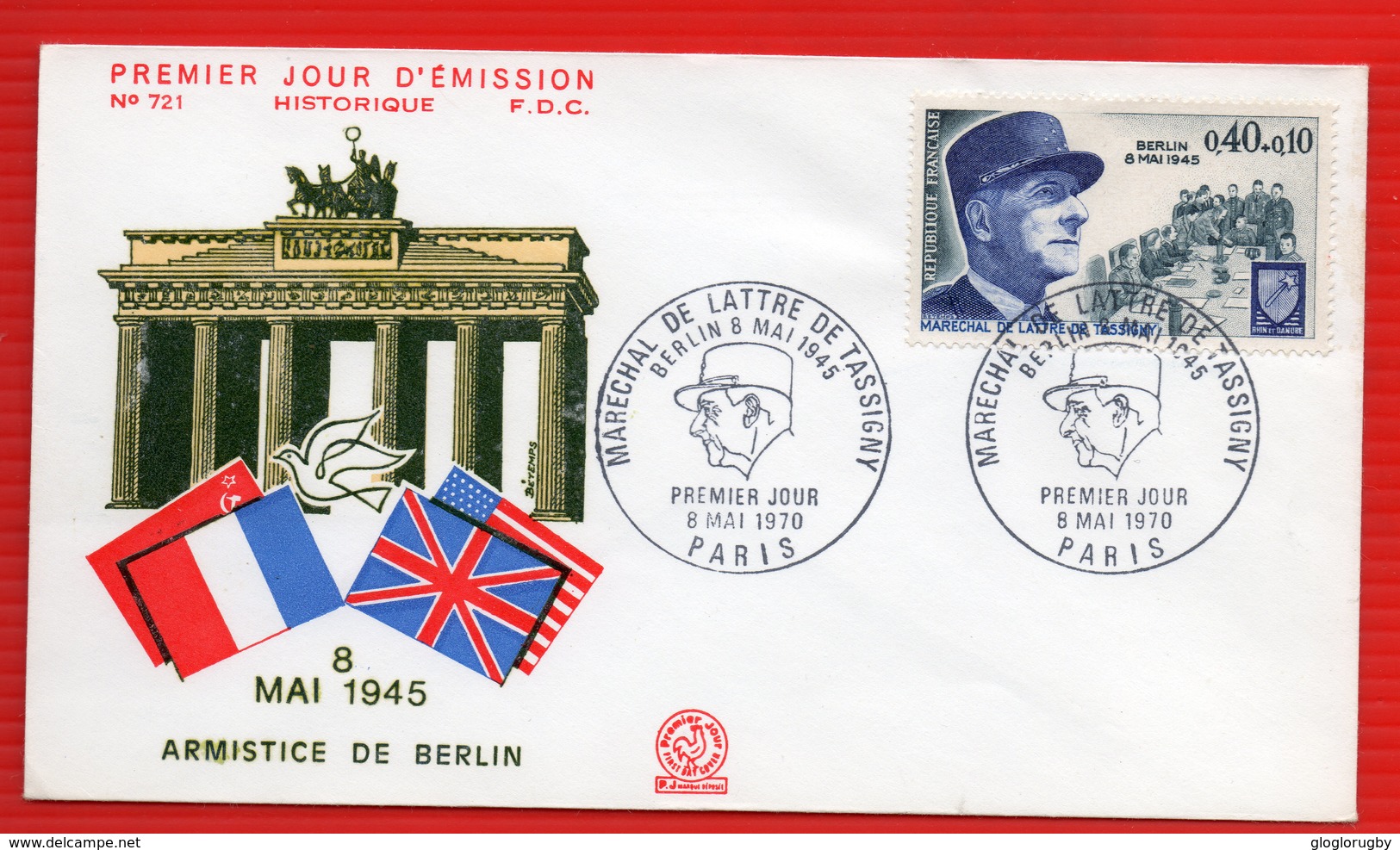 8 5 1945 ARMISTICE DE BERLIN - Seconda Guerra Mondiale