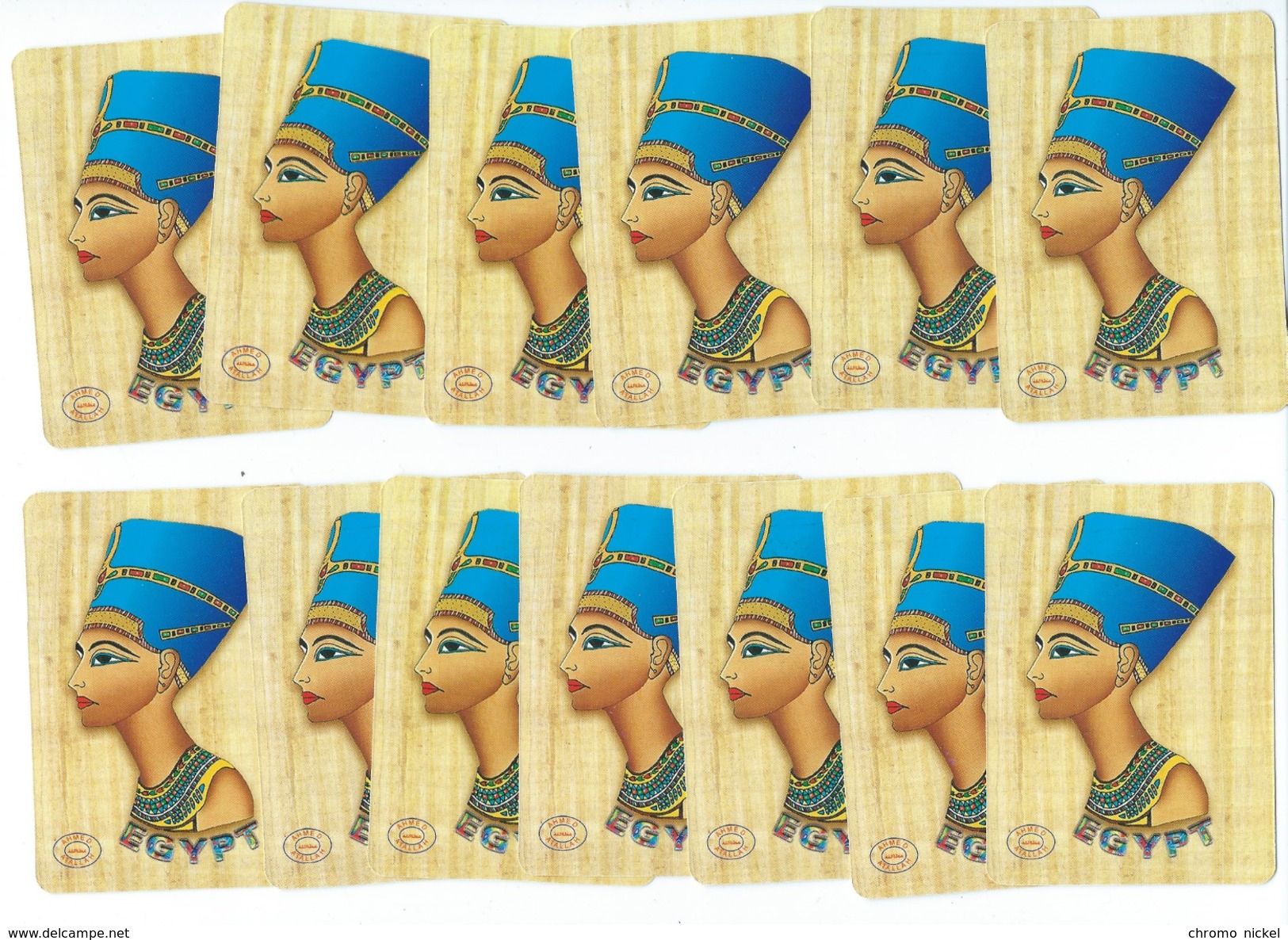 Egypte Egypt Jeu De 52 Cartes + 2 Jokers " Pharaonic " 90 X 65 Mm Cartonné Neuf Avec La Boîte  Voir 5 Scans - Autres & Non Classés