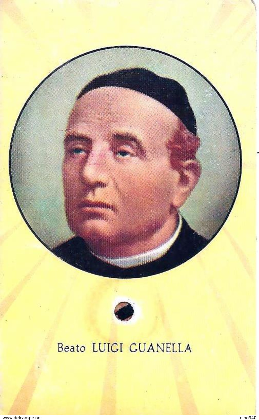 B. LUIGI GUANELLA - CON RELIQUIA - Mm. 64 X 105 - Religión & Esoterismo