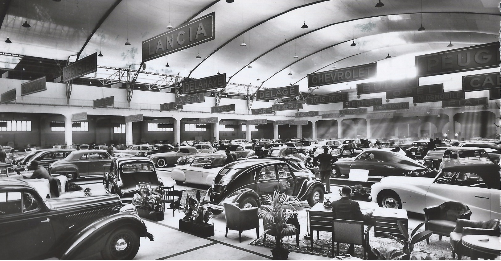 GENÈVE SALON DE L'AUTOMOBILE. E. 1948 - Genève  Autosalon, Oldtimer - Genève