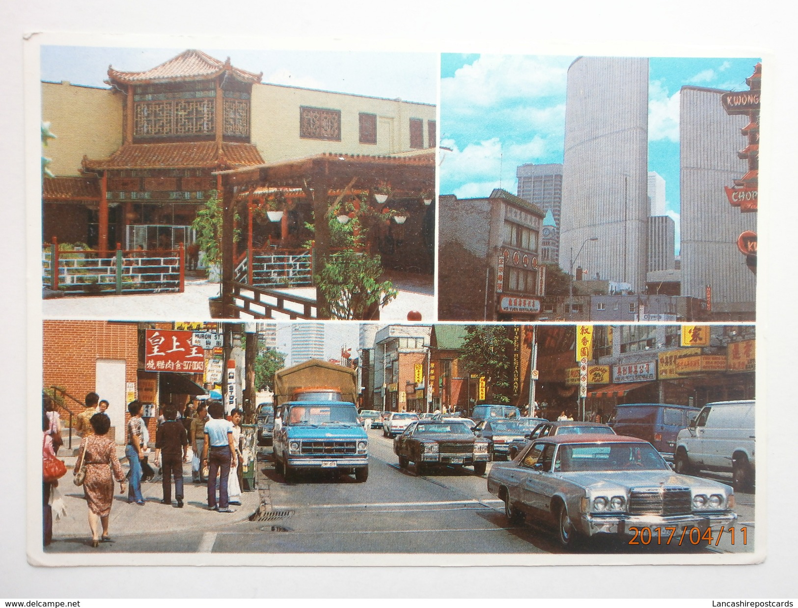 Postcard Chinatown Toronto Ontario Canada Animated Multiview By Royal Speciality Sales Of Toronto My Ref B2972 - Kerry