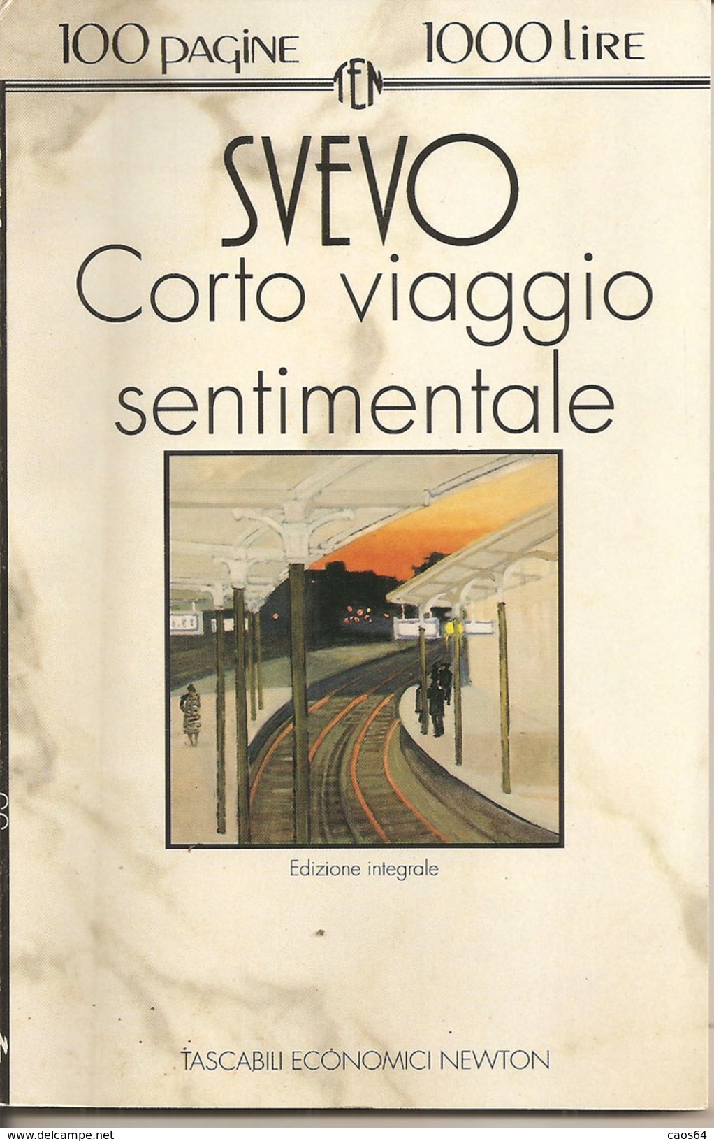 CORTO VIAGGIO SENTIMENTALE	 Svevo - Editions De Poche