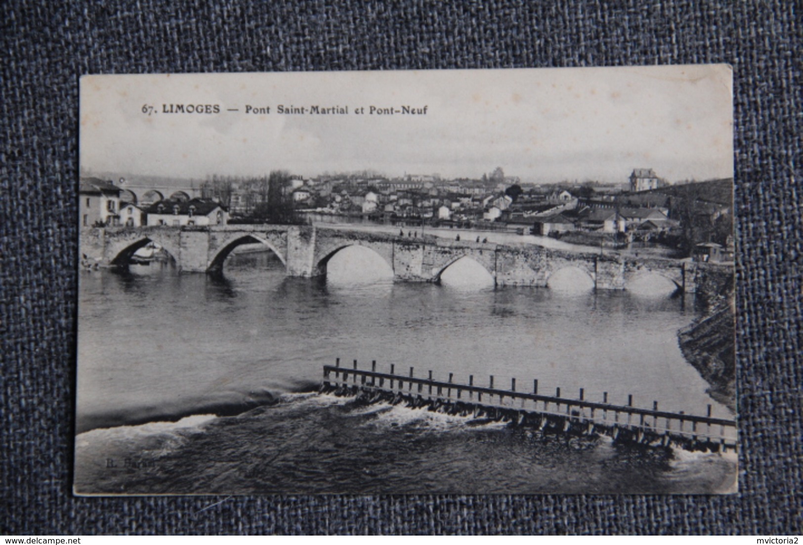 LIMOGES - Pont Saint Martial Et Pont Neuf - Limoges