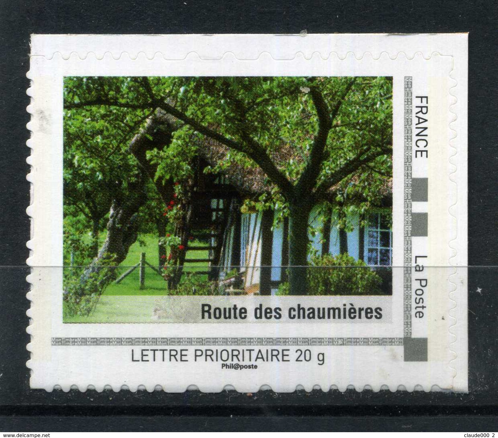 Route Des Chaumières Adhésif Neuf ** . Collector " HAUTE NORMANDIE "  2009 - Collectors