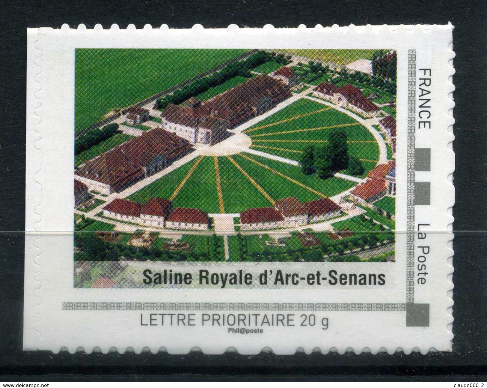 Saline Royale D' ARC ET SENANS Adhésif Neuf ** . Collector " LA FRANCHE COMTE "  2009 - Collectors