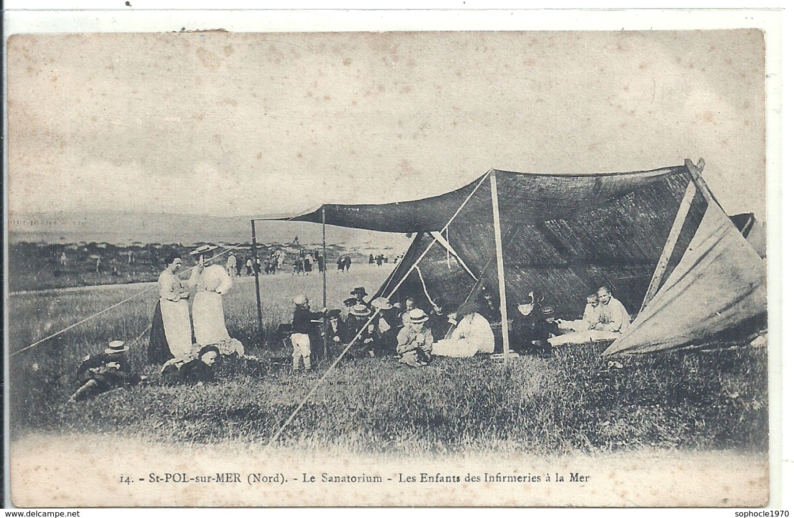 NORD - 59 - SAINT POL SUR MER - Sanatorium - Enfants Des Infirmeries à La Mer - Saint Pol Sur Mer
