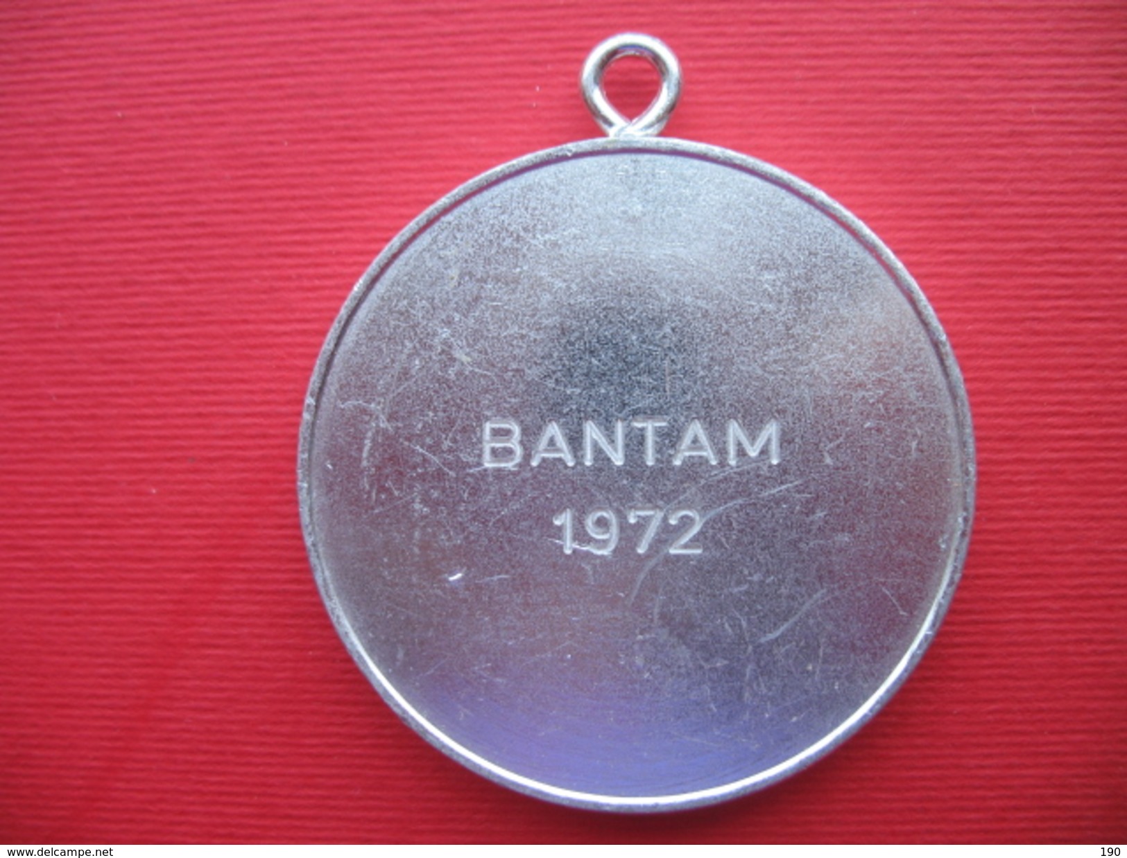 BANTAM 1972,weightlifting-aluminium Medal - Other & Unclassified