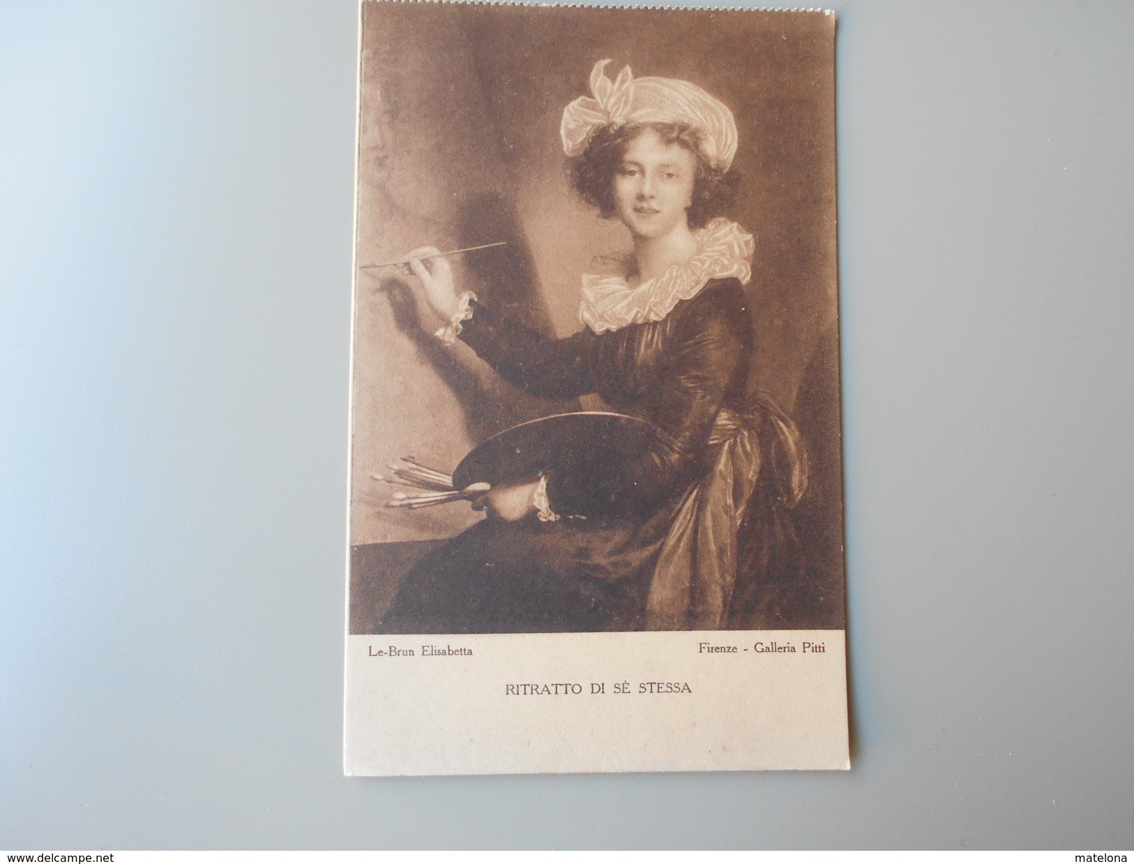 ITALIE TOSCANA FIRENZE FLORENCE GALLERIA PITTI LE BRUN ELISABETTA RITRATTO DI SE STESSA - Firenze (Florence)