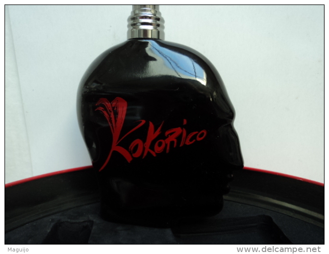 GAULTIER :" KOKORICO" BOITE  METAL  CONTENANT 1 VAPO VIDE  QUI CONTENAIT 100 ML   LIRE ET VOIR!! - Miniatures Men's Fragrances (in Box)