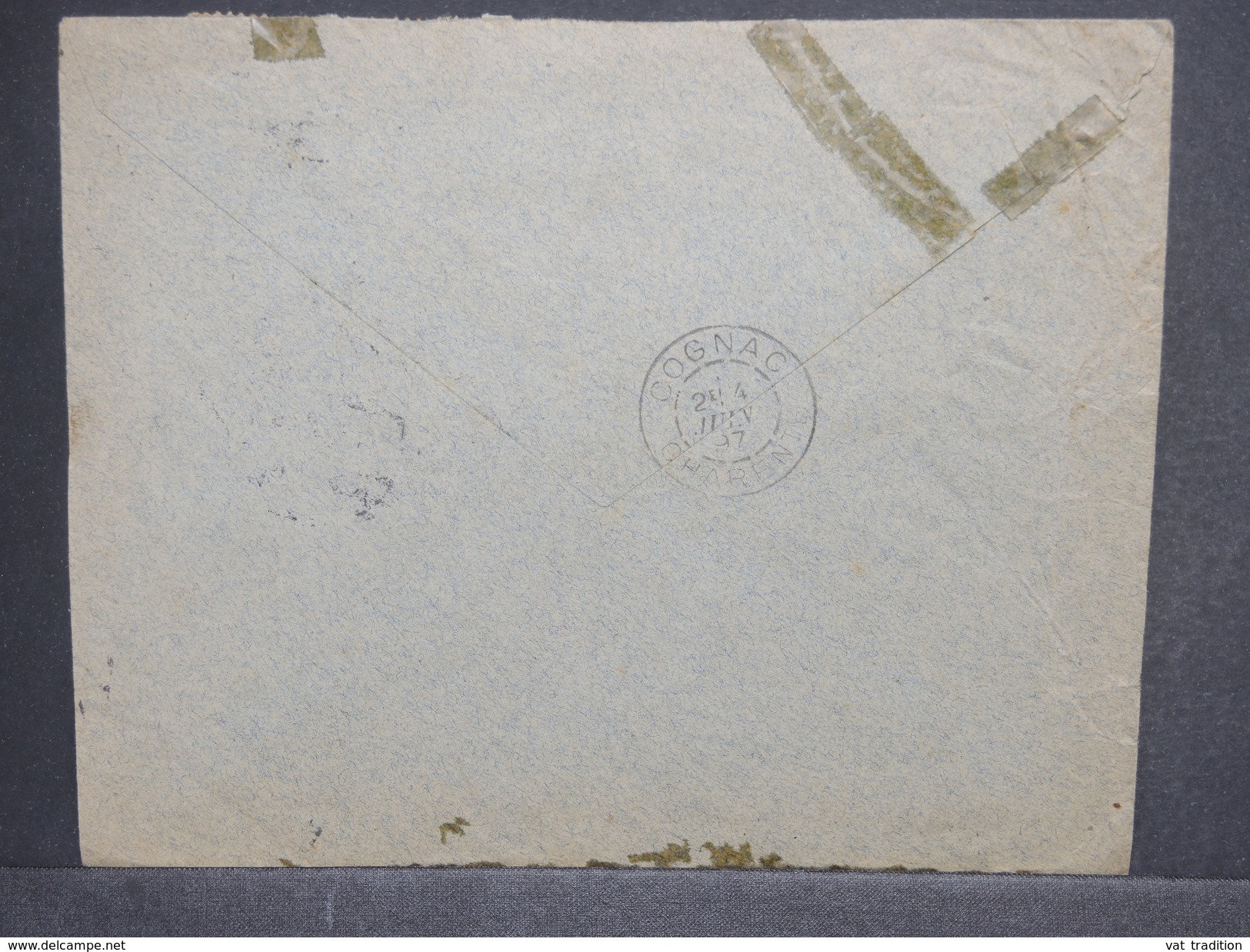 DANEMARK - Enveloppe Pour La France En 1897 , Affranchissement Plaisant - L 7214 - Lettres & Documents