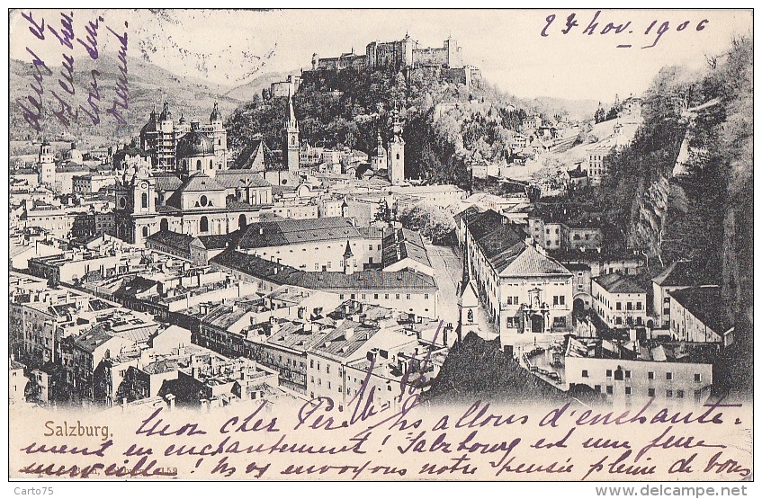 Autriche - Salzburg - 1906 - Salzburg Stadt