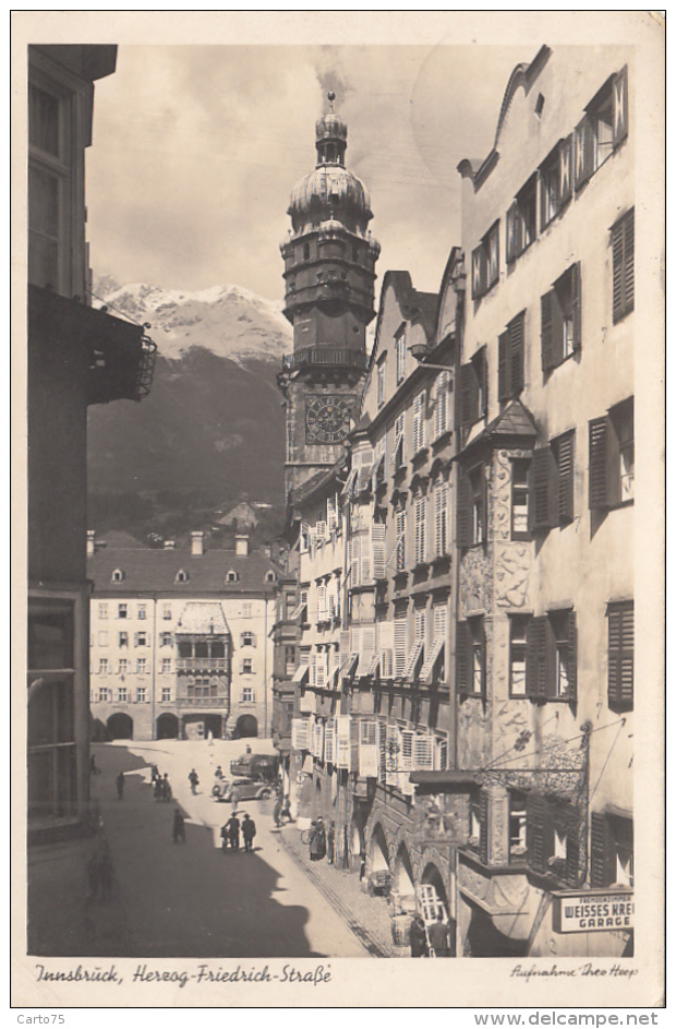 Autriche - Innsbruck - Herzog Friedrich Strasse - Postmarked 1943 - Innsbruck