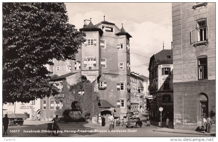 Autriche - Innsbruck - Ottoburg Geg. Herzog Friedrich Strasse - Automobile - Innsbruck