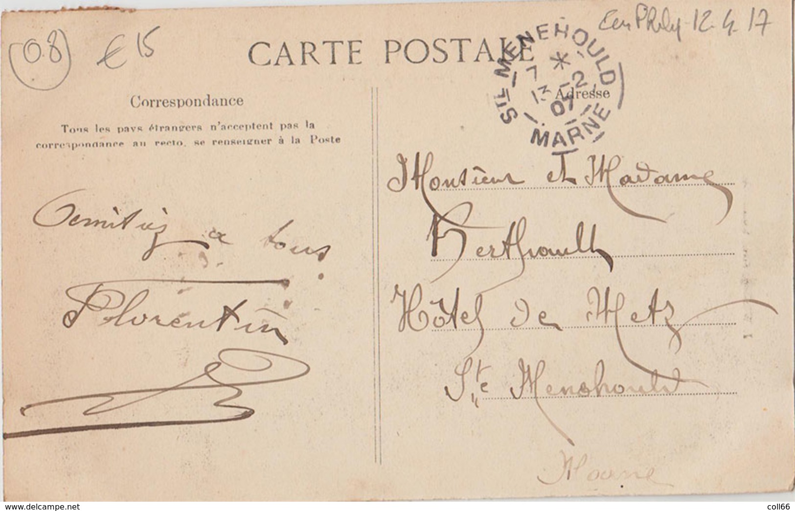 08 Mezieres 1907 La Macérienne Clément & Cie Joli Plan Animée éditeur Sans Dos Scanné - Autres & Non Classés