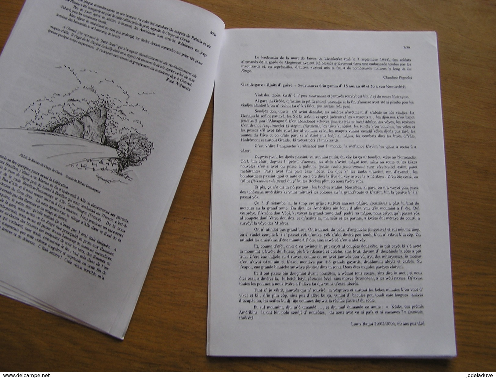 TERRES D' HERBEUMONT à ORCHIMONT Feuillets D' Informations 1/56 2004 Régionalisme Guerre 40 45 Bertrix Dohan Graide - Belgique