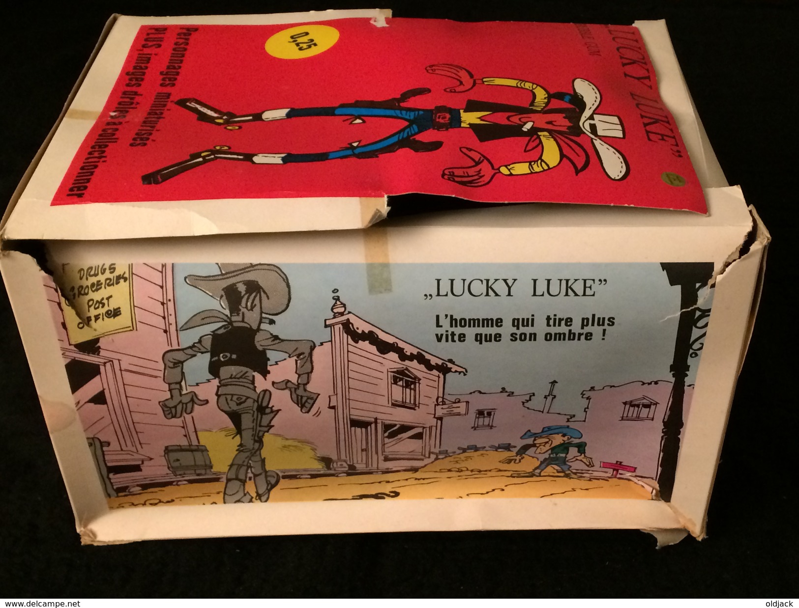 Figurine De La BD Lucky Luke - Monochrome Morris 1970 - Autres & Non Classés