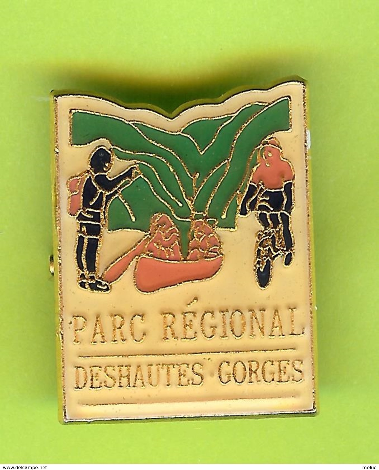 Pin /Broche Cyclisme Vélo Parc Régional Des Hautes-Gorges - 2P02 - Cyclisme