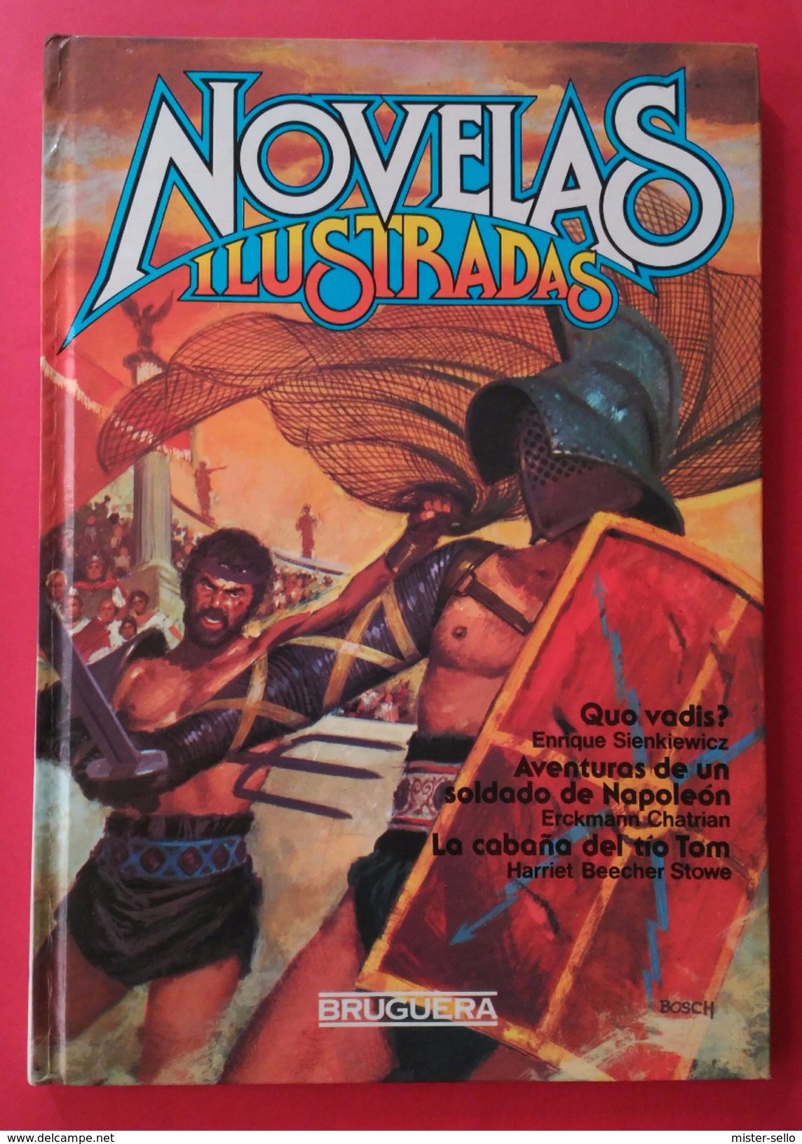 NOVELAS ILUSTRADAS - BRUGUERA - 3 AVENTURAS A TODO COLOR. USADO. - Other & Unclassified