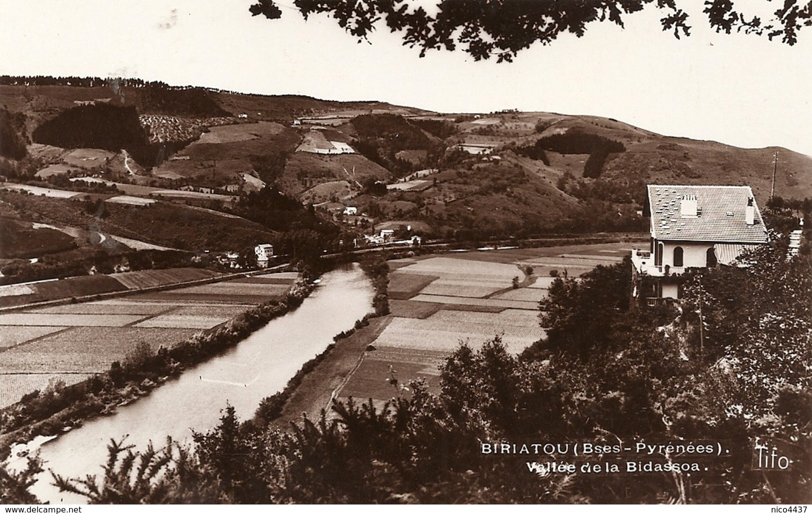 Cpa  Biriatou Vallée De La Bidassoa - Biriatou