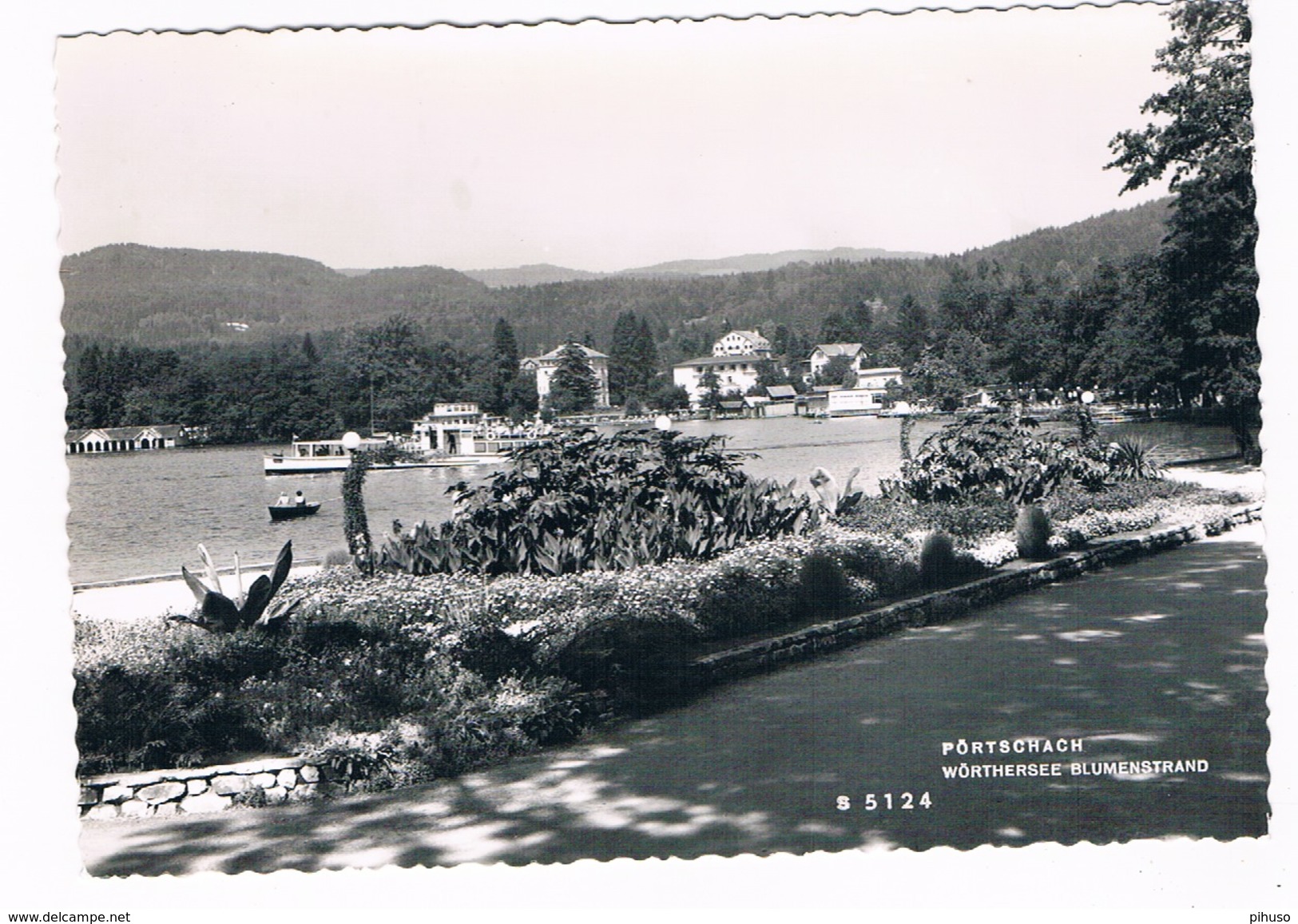 Ö-3243  PÖRTSCHACH : Wörthersee Blumenstrand - Pörtschach