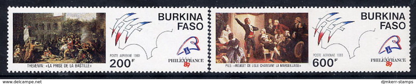 BURKINA FASO 1989 Bicentenary Of French Revolution MNH / ** - Burkina Faso (1984-...)