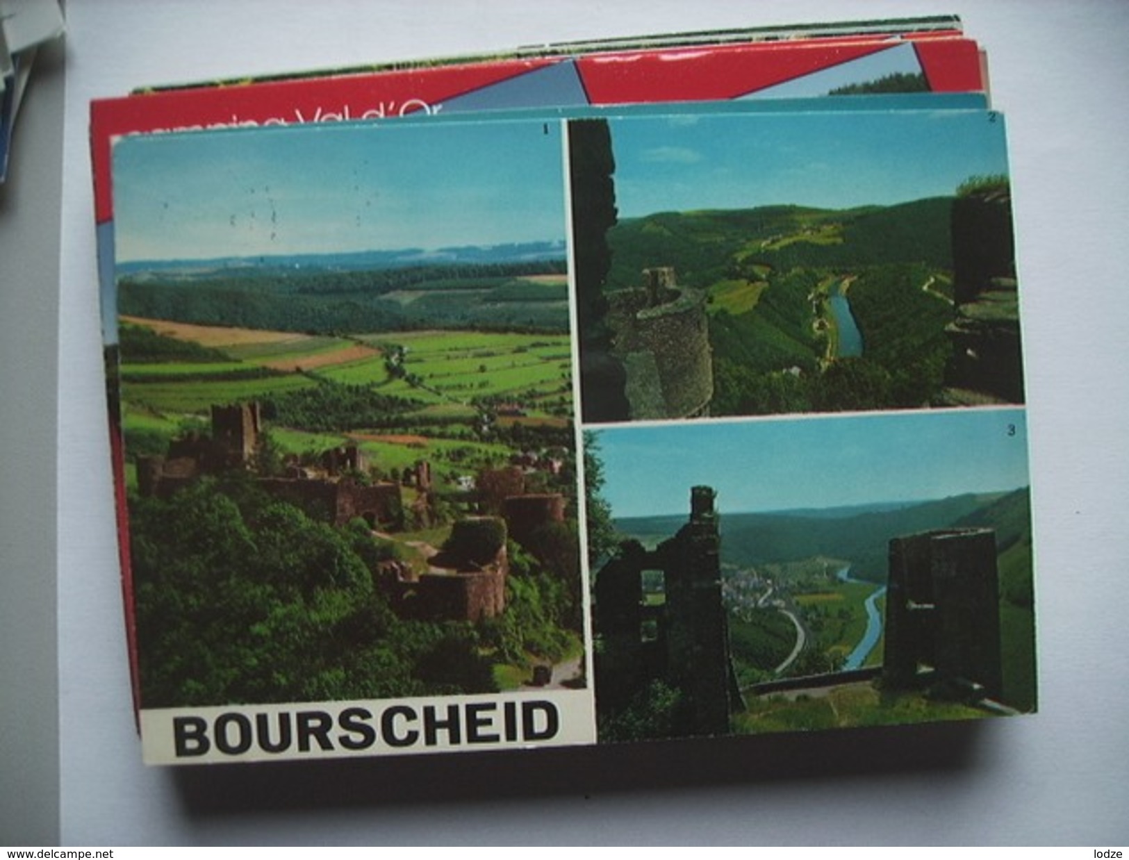 Luxemburg Luxembourg Bourscheid Several Panorama's - Burscheid