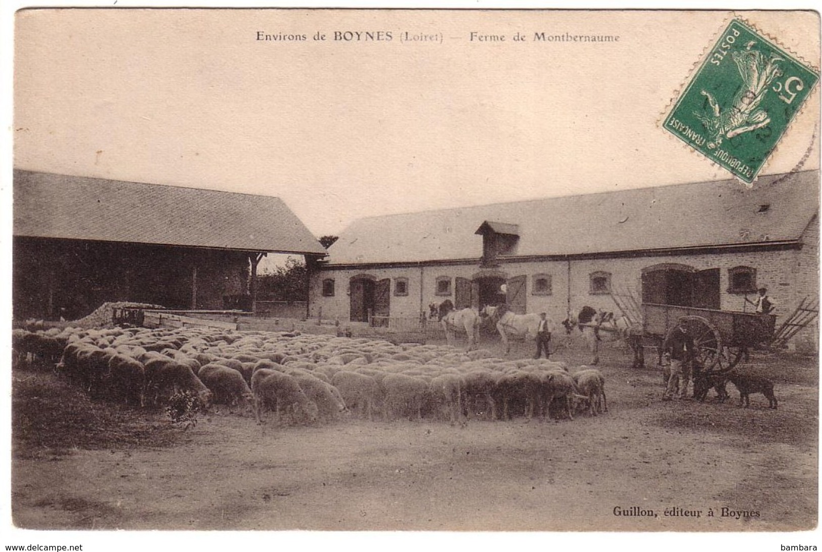 BOYNES - Ferme De Montbernaume - Autres & Non Classés