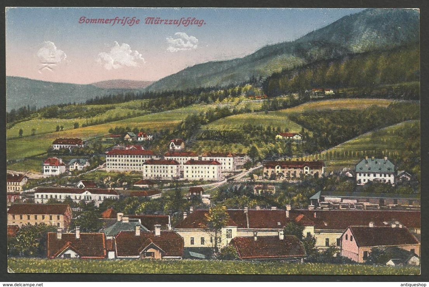 Austria-----Murzzuschlag------old Postcard - Mürzzuschlag