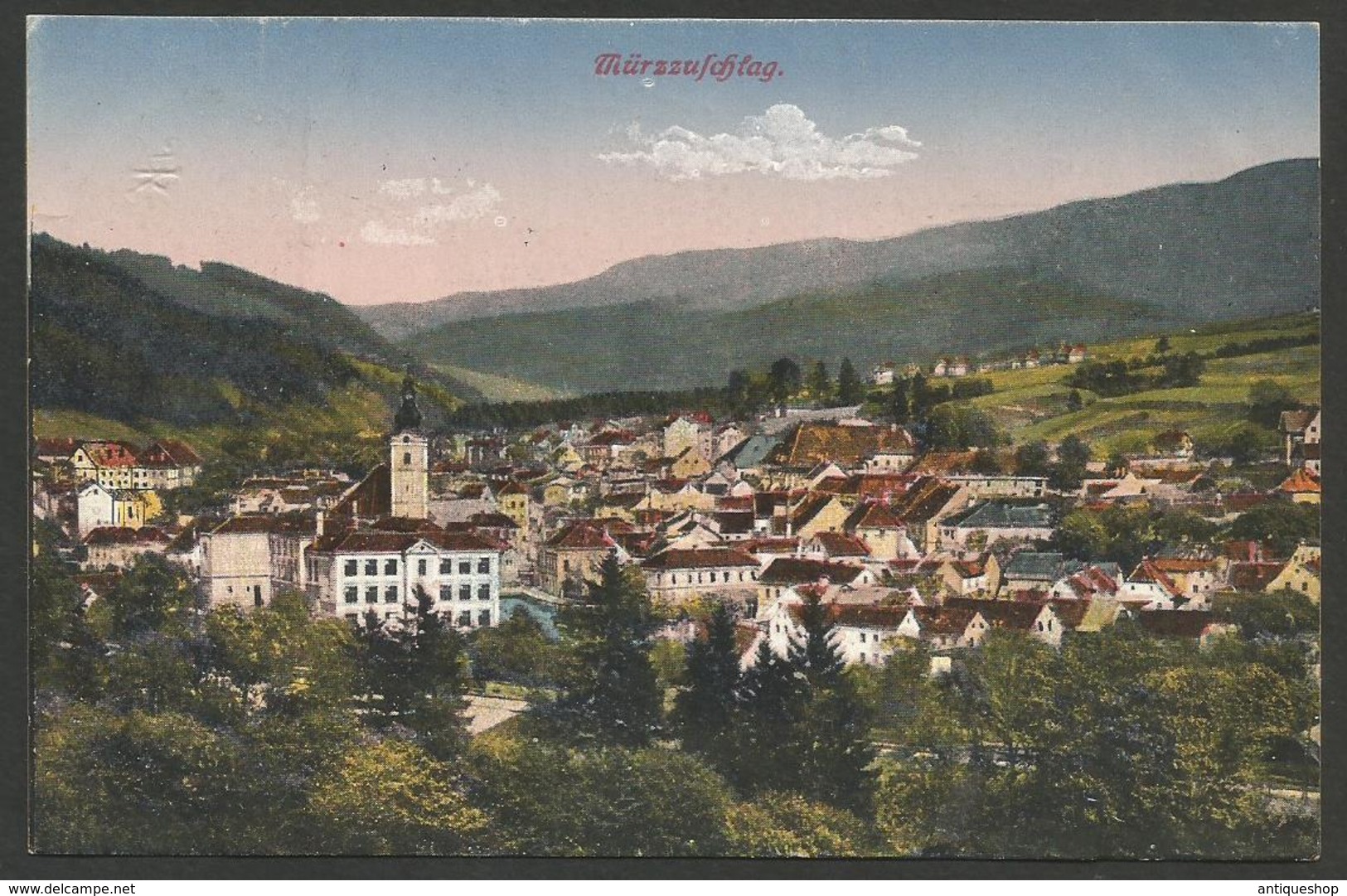 Austria-----Murzzuschlag------old Postcard - Mürzzuschlag