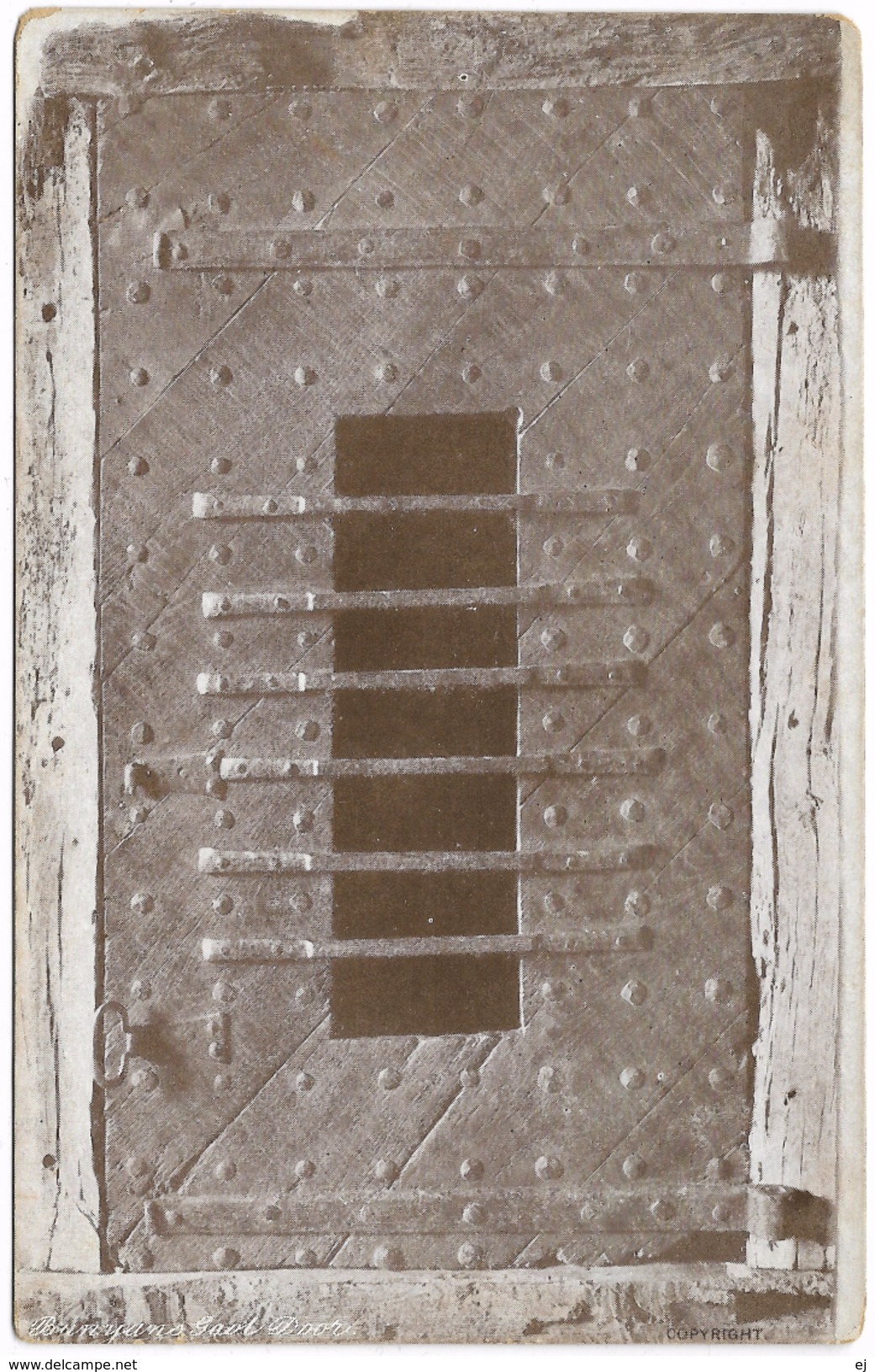 Bunyan's Prison Door - Unused C1918 - Elsford Series - Bedford