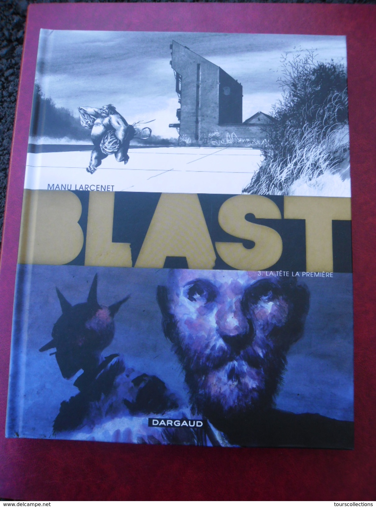 LOT des 4 BD série BLAST de Manu Larcenet Edition Dargaud @ état neuf jamais lu @ Tomes 1,2,3 et 4