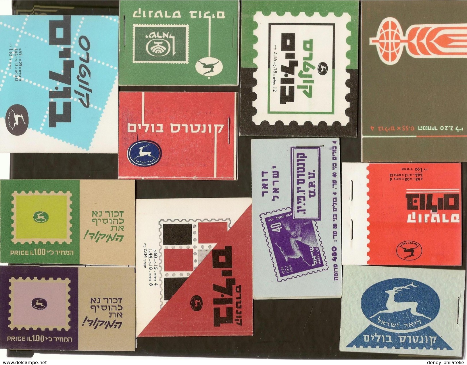 Israel Lot De  11 Carnets Complet En Parfait état - Collections, Lots & Series