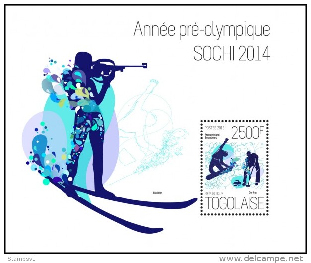 Togo. 2013 Sochi 2014. (612b) - Inverno 2014: Sotchi