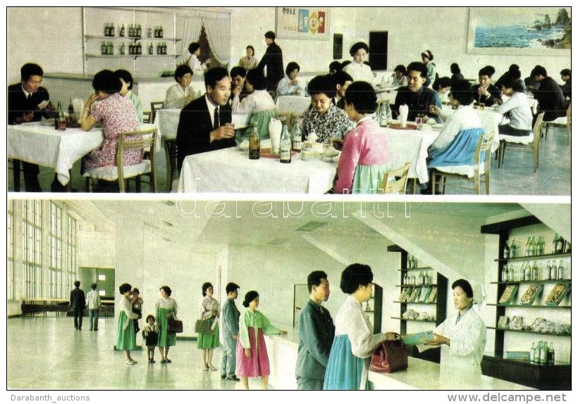 ** The Pyongyang Gymnasium - 9 Db Modern &Eacute;szak-Koreai Kommunista Oktat&aacute;si Propaganda K&eacute;peslap... - Non Classificati
