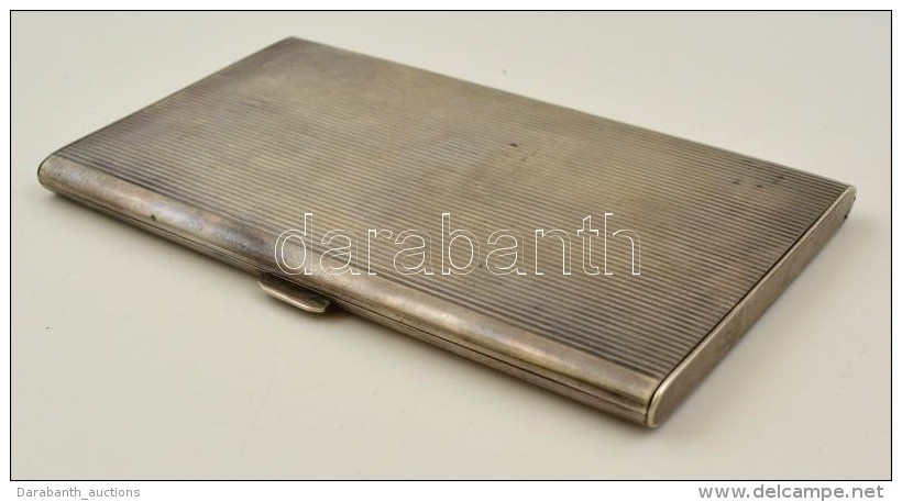 Ez&uuml;st Cigaretta T&aacute;rca / Silver Cigarette Holder 167 G 13,5x7,5 Cm - Altri & Non Classificati