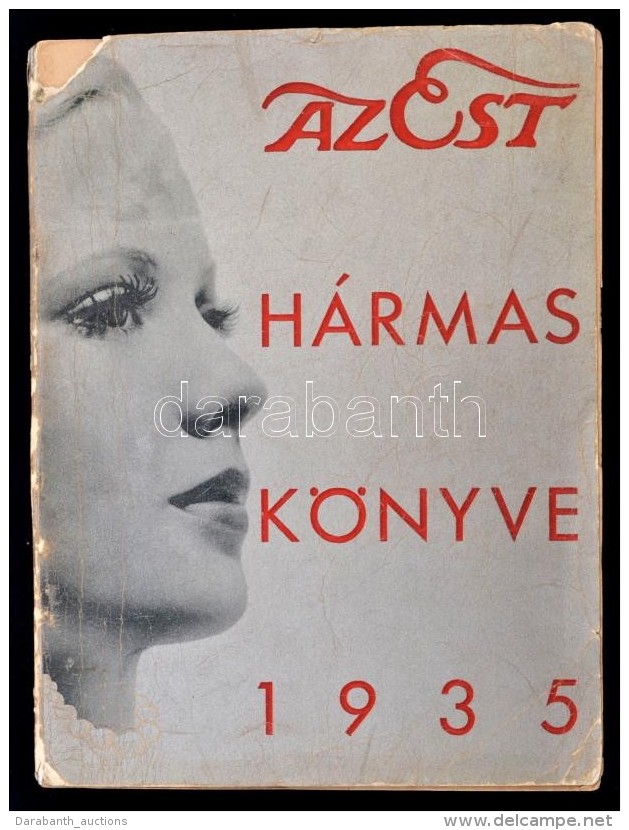 1937 Az Est H&aacute;rmas K&ouml;nyve. Bp, Est Lapkiad&oacute;. Kiad&oacute;i Pap&iacute;rk&ouml;t&eacute;sben,... - Non Classificati